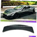 海外製 エアロパーツ マットブラックリアハイキックダックビルスポイラーウィングマセラティグラントゥリスモGT GTS Matte Black Rear Highkick Duckbill Spoiler Wing For Maserati Gran Turismo GT GTS(2)