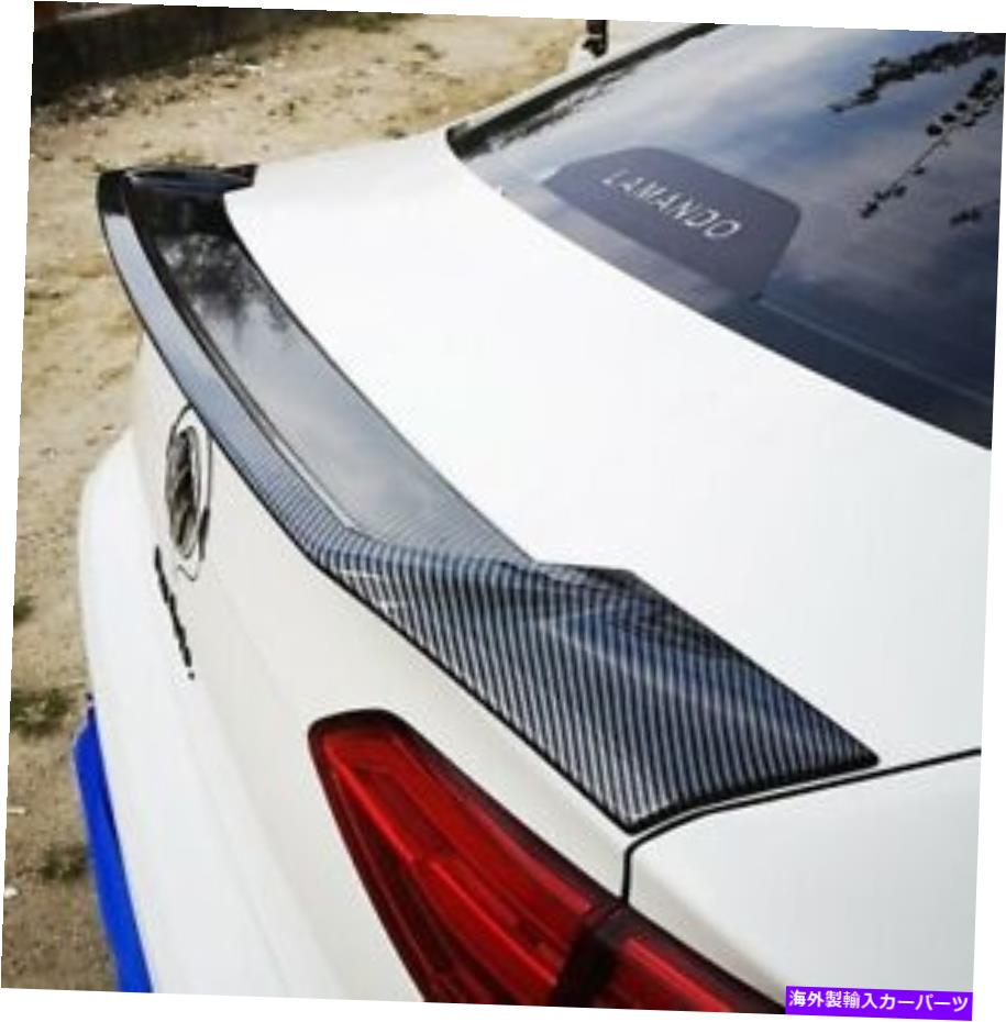 海外製 エアロパーツ マツダ3セダンアクセラ2014-2018カーボンファイバーリアトランクスポイラーブートリップウィング For Mazda 3 Sedan Axela 2014-2018 Carbon Fiber Rear Trunk Spoiler Boot Lip Wing