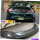 海外製 エアロパーツ ヒュンダイジェネシスクーペ2009-2013フォードカーボンネタバレスポーツリアトランクウィング For Hyundai Genesis ...