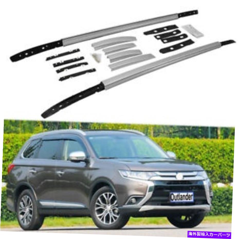 海外製 エアロパーツ Outlander 2013-2021ルーフレールルーフラックサイドレールバーに2PCSフィット 2pcs Fits for Outlander 2013-2021 roof rails Roof Rack Side Rail Bars