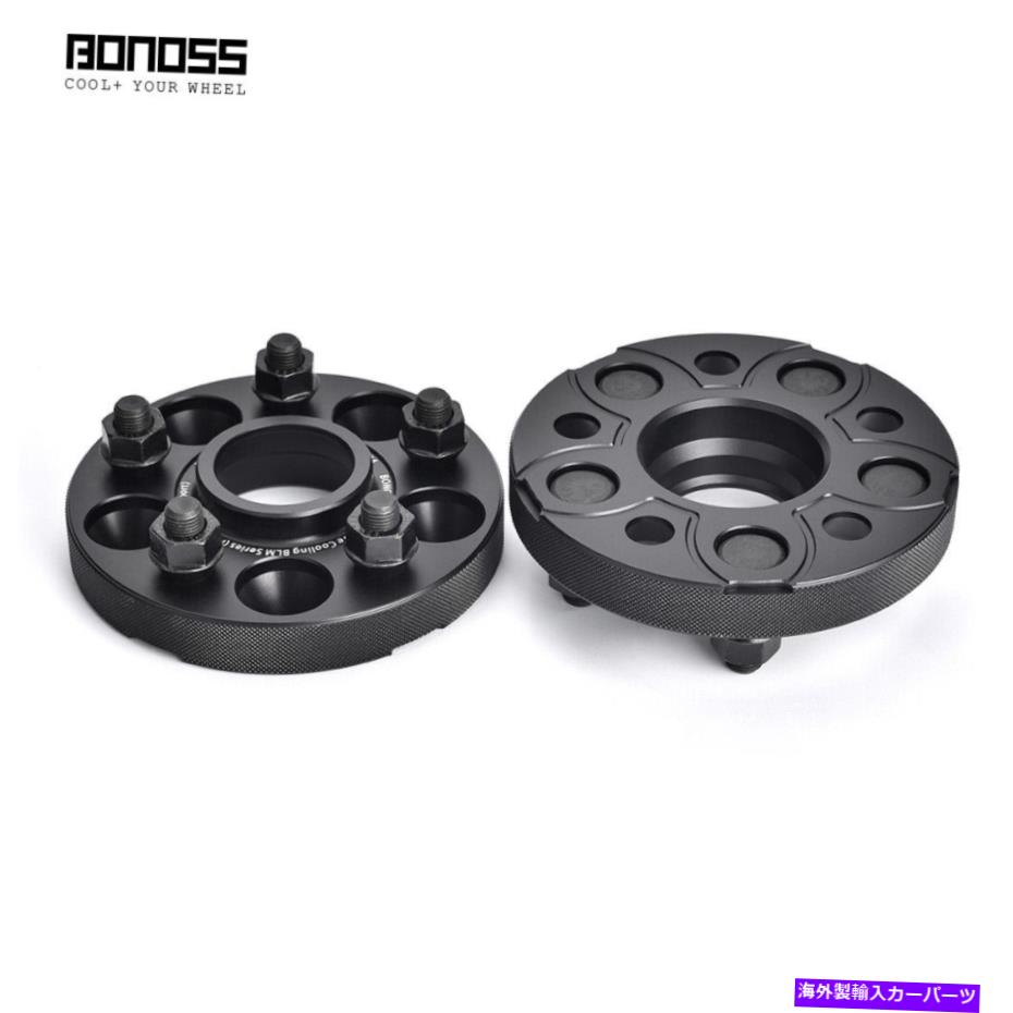 wheel adapter Subaru Impreza用のBonoss 2x 15mm Forgedアルミホイールスペーサー（2011-） BONOSS 2x 15mm Forged Aluminum Wheel Spacers for Subaru Impreza (2011-)