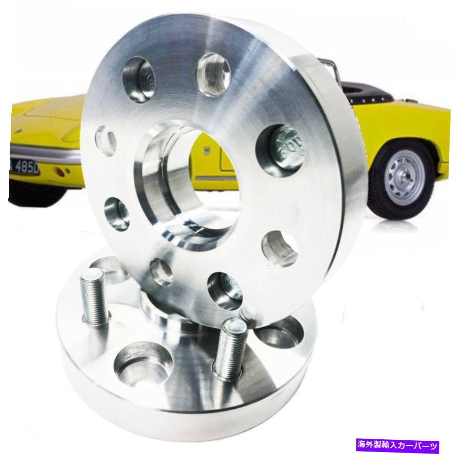 wheel adapter 2xホイールPCDアダプター15mm Lotus Triumph 4x95.25 56.6 4x100 VWホイールに合う 2X WHEEL PCD ADAPTERS 15mm LOTUS Triumph 4x95.25 56.6 to fit 4x100 VW wheels