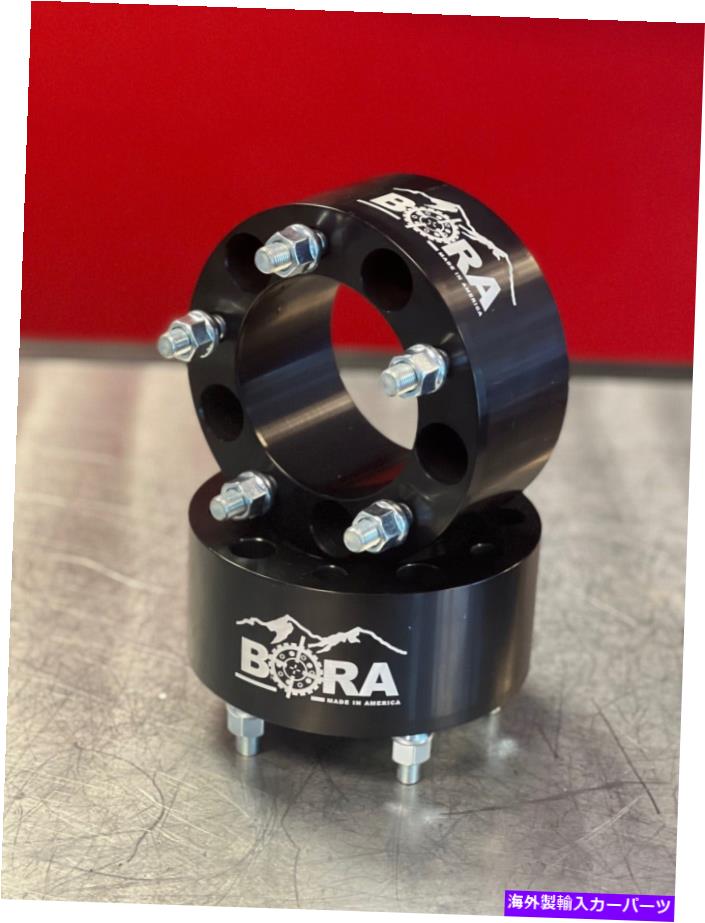 wheel adapter （2）ジープCJ -7のボラホイールスペーサー（5x5.5、108mm） - アメリカで作られた (2) BORA Wheel Spacers for JEEP CJ-7 ( 5x5.5, 108mm ) - Made In The USA
