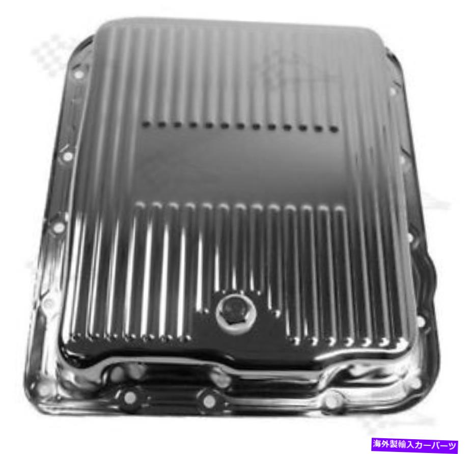 ѥ Chrome GM 700R44L60Eȥ󥹥ߥå󥪥ѥ-TH700R4 / TH4L60E-եդ Chrome GM 700R4 &4L60E Transmission Oil Pan - TH700R4 / TH4L60E - Finned Style