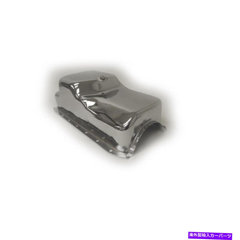オイルパン Bandit Engine Oil Pan 9311; Chrysler 318/340 La Mopar用のOEスタイルのストックChrome Bandit Engine Oil Pan 9311; OE-Style Stock Chrome for Chrysler 318/340 LA Mopar