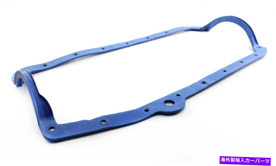 オイルパン 小さなブロック用のスチールコアを備えたCal税関オイルパンラバーガスケットChev V8 CAL CUSTOMS OIL PAN RUBBER GASKET WITH STEEL CORE FOR SMALL BLOCK CHEV V8【並行輸入品】