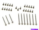 オイルパン 2006年のBMW 330XIオイルパンボルトセット98658CX For 2006 BMW 330xi Oil Pan Bolt Set 98658CX