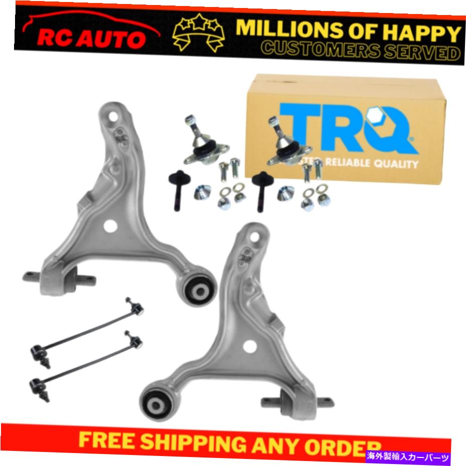 ܡ른祤 TRQ 6 PCåȥȥ륢ܡ른祤ȥСLH RHåȥܥS60 V70 TRQ 6 pc Kit Control Arm Ball Joint Sway Bar Link LH RH Set for Volvo S60 V70