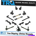 ボールジョイント TRQタイロッドボールジョイントスウェイバーリンクピットマンアイドラーステアリングサスペンションキット15pc TRQ Tie Rod Bal...