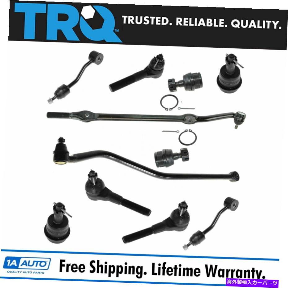 ܡ른祤 TRQܡ른祤ȥåɥɥå󥯥ƥ󥰥å11 PC for 97-06󥰥顼TJ TRQ Ball Joint Tie Rod Drag Link Sway Steering Kit 11 pc for 97-06 Wrangler TJ