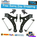 ボールジョイント TRQ New 6 PCステアリングサスペンションキット2007-2018 LEXUS ES300Hトヨタアバロン TRQ New 6 pc ...