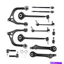ボールジョイント 14 RWDフロントサスペンションコントロールアームキット2005-2010 Dodge Charger Chrysler 300 14 RW...