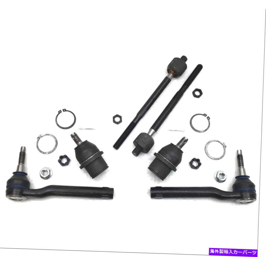 ܡ른祤 HDܡ른祤ȥåɥƥ󥰥å10-14եɥץF150 SVT 6.2L HD Lower Ball Joints Tie Rod Steering Kit 10-14 Ford Raptor F150 SVT 6.2L