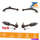 ボールジョイント フロントサスペンションコントロールアームアセンブリタイロッドエンドキットホンダオデッセイツーリング Front Suspension Control Arm Assembly Tie Rod End Kit For Honda Odyssey Touring