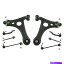 ܡ른祤 륻ǥΤΥȥ륢ॵڥ󥷥󥭥åFebi W168 97-04 1683309907 Control Arm Suspension Kit Front FEBI For MERCEDES W168 97-04 1683309907