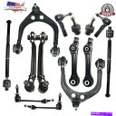 ボールジョイント 20 PCSフロントサスペンションコントロールアームダッジチャレンジャー2008 2010 RWD用タイロッド 20 Pcs Front Suspension Control Arms Tie Rod For Dodge Challenger 2008 2010 RWD(2)