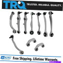 ボールジョイント TRQ 10PCサスペンションコントロールアームスウェイバーリンクセット01-05アウディオールロードnew TRQ 10pc Suspension Control Arm Sway Bar Link Set Kit for 01-05 Audi Allroad New