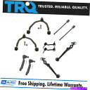 {[WCg TRQXeAOTXyVLbgtgLH RH SET OF 10 OF 93-98 LINCOLN MARK VIII TRQ Steering & Suspension Kit Front LH RH Set of 10 for 93-98 Lincoln Mark VIII