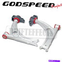ボールジョイント VW GTI(MK5/MK6)2006-13ゴッドスピードキャストアルミニウムフロントローワーコントロールアーム FOR VW GTI (MK...