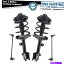 ܡ른祤 4ԡեȥڥ󥷥󥹥ȥåȥ֥ꥹСɥ󥯥åAcuraMDX 4 Piece Front Suspension Strut Assembly Sway Bar End Link Kit for Acura MDX