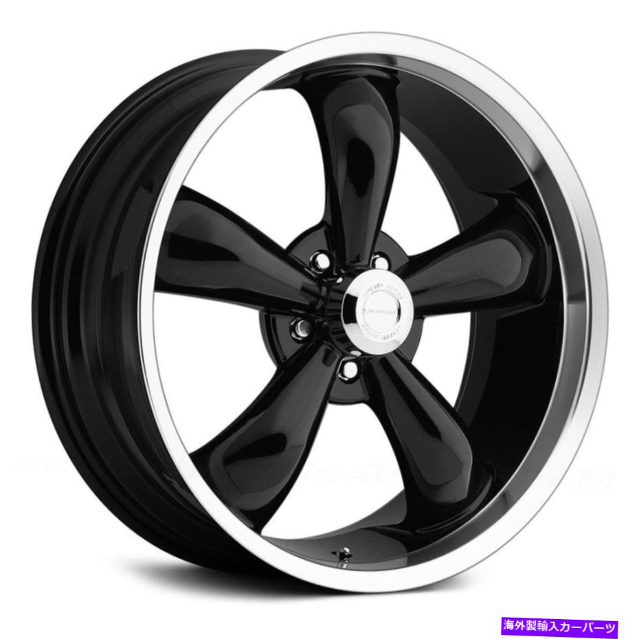 ۥ롡4ܥå ӥ142쥸5ۥ17x705x120.65834Υ֥åॻå Vision 142 LEGEND 5 Wheels 17x7 (0, 5x120.65, 83) Black Rims Set of 4