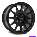 ホイール 4本セット rtx mini bajaホイール17x8.5(38、5x108、63.4)4のブラックリムセット RTX MINI BAJA Wheel...