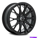 ホイール 4本セット RTXコンコルドホイール17x7.5(40、5x114.3、73.1)4のブラックリムセット RTX CONCORDE Wheels 17x7.5 (40, 5x114.3, 73.1) Black Rims Set of 4(2)