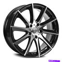 ホイール 4本セット RTXダイナモホイール16x7(42、5x114.3、73.1)4のブラックリムセット RTX DYNAMO Wheels 16x7 (4...