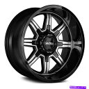 ホイール 4本セット 覆われたラグホイールを備えたウルトラ229U脅威15x10(-44、6x139.7)4のリムセット Ultra 229U MENACE W...