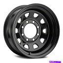 ホイール 4本セット ビジョン84 Dウィンドウホイール15x8(6、5x114.3、83)4のブラックリムセット Vision 84 D-WINDOW Whe...
