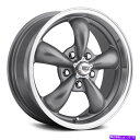 ホイール 4本セット Rev 100ホイール15x8(0、5x114.3、72.7)4の無煙炭リムセット REV 100 Wheels 15x8 (0, 5x1...