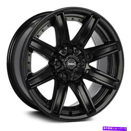 ホイール　4本セット ruffino hard ruf61鍛造ホイール17x9（20、8x180、124.3）4のブラックリムセット Ruffino Hard RUF61 FORGED Wheels 17x9 (20, 8x180, 124.3) Black Rims Set of 4