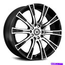 ホイール 4本セット Konig Crown Wheels 16x7.5(35、5x120.65、72.6)4のブラックリムセット Konig Crown Wh...