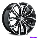 ホイール 4本セット RTXブラックウィドウホイール17x7.5(42、5x114.3、73.1)4のブラックリムセット RTX BLACK WIDOW Wheels 17x7.5 (42, 5x114.3, 73.1) Black Rims Set of 4
