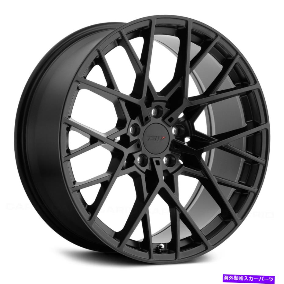 TSW SEBRING Wheels 17x8 (40, 5x114.3, 76.1) Black Rims Set of 4カテゴリホイール　4本セット状態新品メーカー車種発送詳細全国一律 送料無料 （※北海道、沖縄、離島は省く）商品詳細輸入商品の為、英語表記となります。Condition: NewBrand: TSWManufacturer Part Number: 1780SEB405114M76Other Part Number: 270363298Product Type: Custom WheelsProduct SubType: All Custom WheelsRims Quantity: 4UPC: 195338042973Finish: Matte BlackSpoke style: Spider-spokeRim Width: 8"Max Load: 2Style: SEBRINGMPN: 1780SEB405114M76Material: AluminumColor: BlackRim Diameter: 17Product Width: 8Number of Bolts: 5Load Index: 104Product Size: 17x8Hub Bore: 76.1Offset: 40Rim Structure: One PieceRim Material: Aluminum《ご注文前にご確認ください》■海外輸入品の為、NC・NRでお願い致します。■取り付け説明書は基本的に付属しておりません。お取付に関しましては専門の業者様とご相談お願いいたします。■通常2〜4週間でのお届けを予定をしておりますが、天候、通関、国際事情により輸送便の遅延が発生する可能性や、仕入・輸送費高騰や通関診査追加等による価格のご相談の可能性もございますことご了承いただいております。■海外メーカーの注文状況次第では在庫切れの場合もございます。その場合は弊社都合にてキャンセルとなります。■配送遅延、商品違い等によってお客様に追加料金が発生した場合や取付け時に必要な加工費や追加部品等の、商品代金以外の弊社へのご請求には一切応じかねます。■弊社は海外パーツの輸入販売業のため、製品のお取り付けや加工についてのサポートは行っておりません。専門店様と解決をお願いしております。■大型商品に関しましては、配送会社の規定により個人宅への配送が困難な場合がございます。その場合は、会社や倉庫、最寄りの営業所での受け取りをお願いする場合がございます。■輸入消費税が追加課税される場合もございます。その場合はお客様側で輸入業者へ輸入消費税のお支払いのご負担をお願いする場合がございます。■商品説明文中に英語にて”保証”関する記載があっても適応はされませんのでご了承ください。■海外倉庫から到着した製品を、再度国内で検品を行い、日本郵便または佐川急便にて発送となります。■初期不良の場合は商品到着後7日以内にご連絡下さいませ。■輸入商品のためイメージ違いやご注文間違い当のお客様都合ご返品はお断りをさせていただいておりますが、弊社条件を満たしている場合はご購入金額の30％の手数料を頂いた場合に限りご返品をお受けできる場合もございます。(ご注文と同時に商品のお取り寄せが開始するため)（30％の内訳は、海外返送費用・関税・消費全負担分となります）■USパーツの輸入代行も行っておりますので、ショップに掲載されていない商品でもお探しする事が可能です。お気軽にお問い合わせ下さいませ。[輸入お取り寄せ品においてのご返品制度・保証制度等、弊社販売条件ページに詳細の記載がございますのでご覧くださいませ]&nbsp;