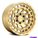 ホイール 4本セット ブラックサイチャンバーホイール17x8.5(0、6x135、87.1)4のゴールドリムセット Black Rhino CHAMBER Wh...