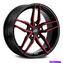 ホイール 4本セット マッハパフォーマンスMP51ホイール20x8.5(40、5x120.65、72.56)4のブラックリムセット MACH Performance MP51 Wheels 20x8.5 (40, 5x120.65, 72.56) Black Rims Set of 4(2)