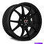 ホイール　4本セット ドラッグコンセプトR-27ホイール18x8（35、5x120.65、73.1）4のブラックリムセット Drag Concepts R-27 Wheels 18x8 (35, 5x120.65, 73.1) Black Rims Set of 4