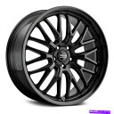ホイール 4本セット Voxx Masiホイール18x8(45、5x112、66.56)4のブラックリムセット Voxx MASI Wheels 18x8 (4...
