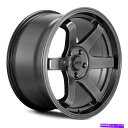 ホイール 4本セット F1R F106ホイール17x8(35、5x114.3、73.1)4のブラックリムセット F1R F106 Wheels 17x8 (35, 5x114.3, 73.1) Black Rims Set of 4(2)