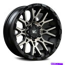 V-Rock VR10 RECOIL Wheels 17x9.5 (15, 6x139.7, 108.1) Black Rims Set of 4カテゴリホイール　4本セット状態新品メーカー車種発送詳細全国一律 送料無料 （※北海道、沖縄、離島は省く）商品詳細輸入商品の為、英語表記となります。Condition: NewBrand: V-RockManufacturer Part Number: VR10-795815BOther Part Number: 83179784Product Type: Custom WheelsProduct SubType: All Custom WheelsRims Quantity: 4UPC: 641822069709Finish: Satin Black with Dark Machined Tint FaceSpoke style: Y-spokeRim Width: 9.5"Max Load: 25Style: VR10 RECOILMPN: VR10-795815BMaterial: AluminumColor: Two-ToneRim Diameter: 17Product Width: 9.5Number of Bolts: 6Load Index: 112Product Size: 17x9.5Hub Bore: 108.1Offset: 15Rim Structure: One PieceRim Material: AluminumIMPORTANT NOTE: Additional Products are not included(caps,rings,etc)《ご注文前にご確認ください》■海外輸入品の為、NC・NRでお願い致します。■取り付け説明書は基本的に付属しておりません。お取付に関しましては専門の業者様とご相談お願いいたします。■通常2〜4週間でのお届けを予定をしておりますが、天候、通関、国際事情により輸送便の遅延が発生する可能性や、仕入・輸送費高騰や通関診査追加等による価格のご相談の可能性もございますことご了承いただいております。■海外メーカーの注文状況次第では在庫切れの場合もございます。その場合は弊社都合にてキャンセルとなります。■配送遅延、商品違い等によってお客様に追加料金が発生した場合や取付け時に必要な加工費や追加部品等の、商品代金以外の弊社へのご請求には一切応じかねます。■弊社は海外パーツの輸入販売業のため、製品のお取り付けや加工についてのサポートは行っておりません。専門店様と解決をお願いしております。■大型商品に関しましては、配送会社の規定により個人宅への配送が困難な場合がございます。その場合は、会社や倉庫、最寄りの営業所での受け取りをお願いする場合がございます。■輸入消費税が追加課税される場合もございます。その場合はお客様側で輸入業者へ輸入消費税のお支払いのご負担をお願いする場合がございます。■商品説明文中に英語にて”保証”関する記載があっても適応はされませんのでご了承ください。■海外倉庫から到着した製品を、再度国内で検品を行い、日本郵便または佐川急便にて発送となります。■初期不良の場合は商品到着後7日以内にご連絡下さいませ。■輸入商品のためイメージ違いやご注文間違い当のお客様都合ご返品はお断りをさせていただいておりますが、弊社条件を満たしている場合はご購入金額の30％の手数料を頂いた場合に限りご返品をお受けできる場合もございます。(ご注文と同時に商品のお取り寄せが開始するため)（30％の内訳は、海外返送費用・関税・消費全負担分となります）■USパーツの輸入代行も行っておりますので、ショップに掲載されていない商品でもお探しする事が可能です。お気軽にお問い合わせ下さいませ。[輸入お取り寄せ品においてのご返品制度・保証制度等、弊社販売条件ページに詳細の記載がございますのでご覧くださいませ]&nbsp;