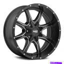 ホイール 4本セット Moto Metal Mo970ホイール17x9(-12、8x165.1、125.1)4のブラックリムセット Moto Metal MO970 Wheels 17x9 (-12, 8x165.1, 125.1) Black Rims Set of 4(2)