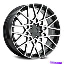 ホイール 4本セット ビジョン474反動ホイール18x8(38、5x114.3、73.1)4のブラックリムセット Vision 474 RECOIL Wheel...