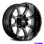 ホイール　4本セット Moto Metal Mo970ホイール17x8（0、8x165.1、125.1）4の灰色のリムセット Moto Metal MO970 Wheels 17x8 (0, 8x165.1, 125.1) Gray Rims Set of 4