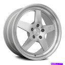 ホイール 4本セット Klutch SL5ホイール18x9.5(35、5x110、73.1)4のシルバーリムセット Klutch SL5 Wheels 18x9.5 (35, 5x110, 73.1) Silver Rims Set of 4(2)