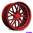 ホイール 4本セット xxr 571ホイール18x8.5(35、5x114.3、73.1)4の赤いリムセット XXR 571 Wheels 18x8.5 (35...