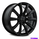 ホイール 4本セット rtx altoホイール18x8.5(35、5x114.3、64.1)4のブラックリムセット RTX ALTO Wheels 18x8.5 (35, 5x114.3, 64.1) Black Rims Set of 4(2)