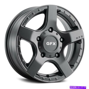 ホイール　4本セット G-FX MV1ホイール16x6.5（45、5x160、65.1）4のブラックリムセット G-FX MV1 Wheels 16x6.5 (45, 5x160, 65.1) Black Rims Set of 4