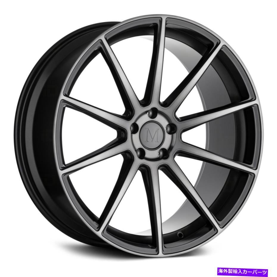 Mandrus KLASS Wheels 18x9.5 (49, 5x112, 66.56) Gunmetal Rims Set of 4カテゴリホイール　4本セット状態新品メーカー車種発送詳細全国一律 送料無料 （※北海道、沖縄、離島は省...