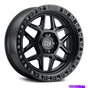 ホイール 4本セット ブラックサイケルソホイール17x9(0、6x135、87.1)4のブラックリムセット Black Rhino KELSO Wheels 17x9 (0, 6x135, 87.1) Black Rims Set of 4(2)